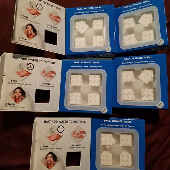 Lot of 5 NEW Sealed Boxes of Olay Cleansing Melts Hyaluronic Fragrance Free - Picture 5 of 5